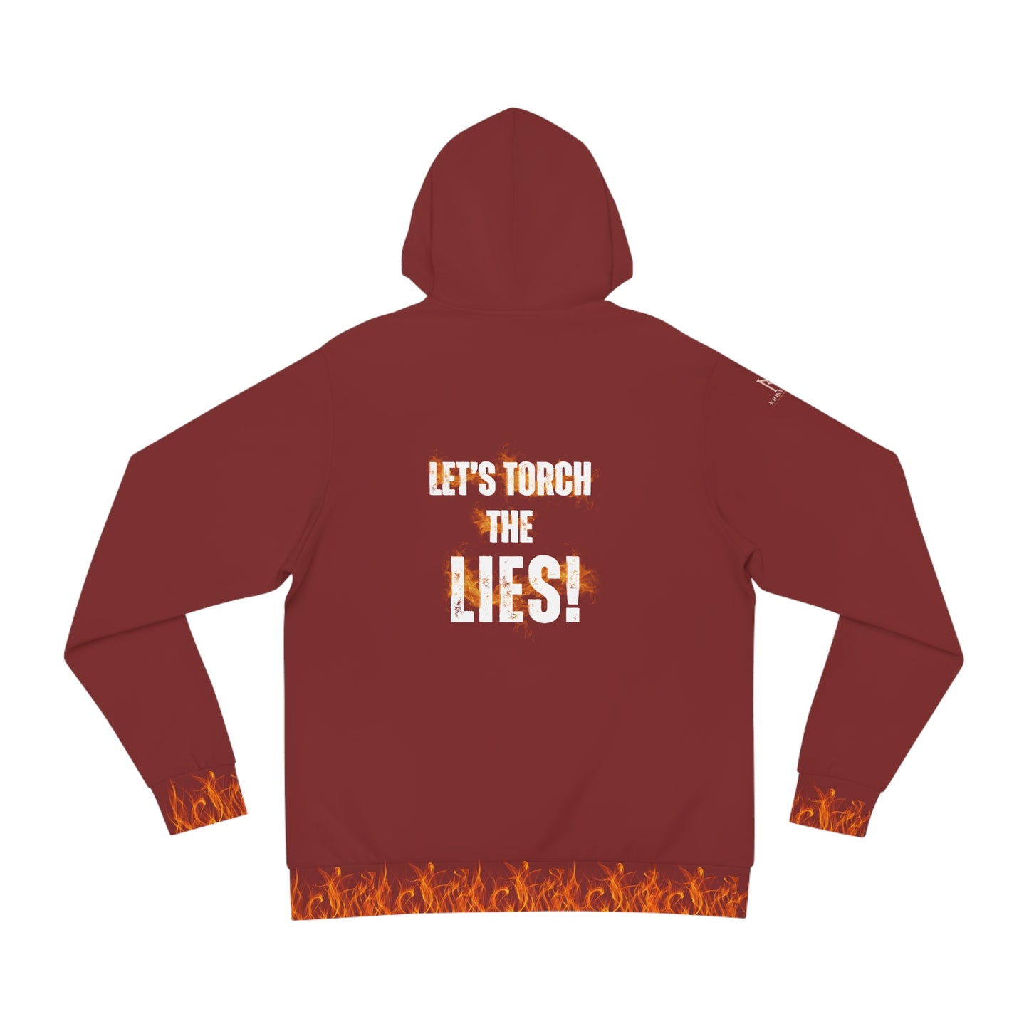 Burn the Script Hoodie – Let’s Torch the Lies Bold Empowerment Unisex Hoodie