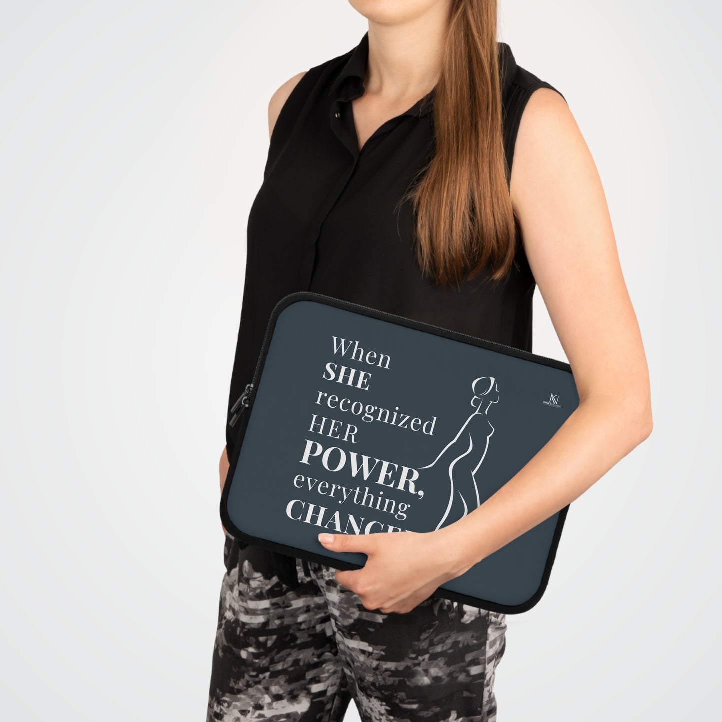 Empowerment Laptop Sleeve – Inspirational Protective Case (5 Designs, 3 Sizes)