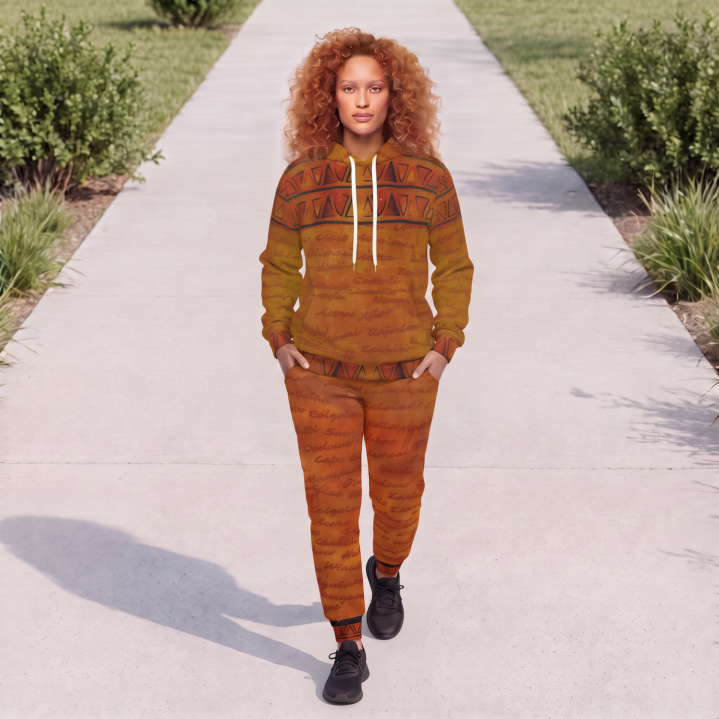 All Roads Lead to Ghana Bundle | Hoodie & Joggers | Kinky Nomad