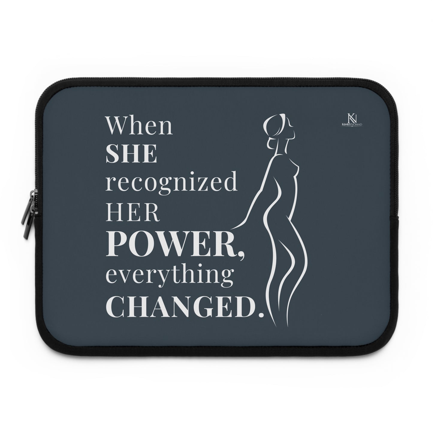 Empowerment Laptop Sleeve – Inspirational Protective Case (5 Designs, 3 Sizes)
