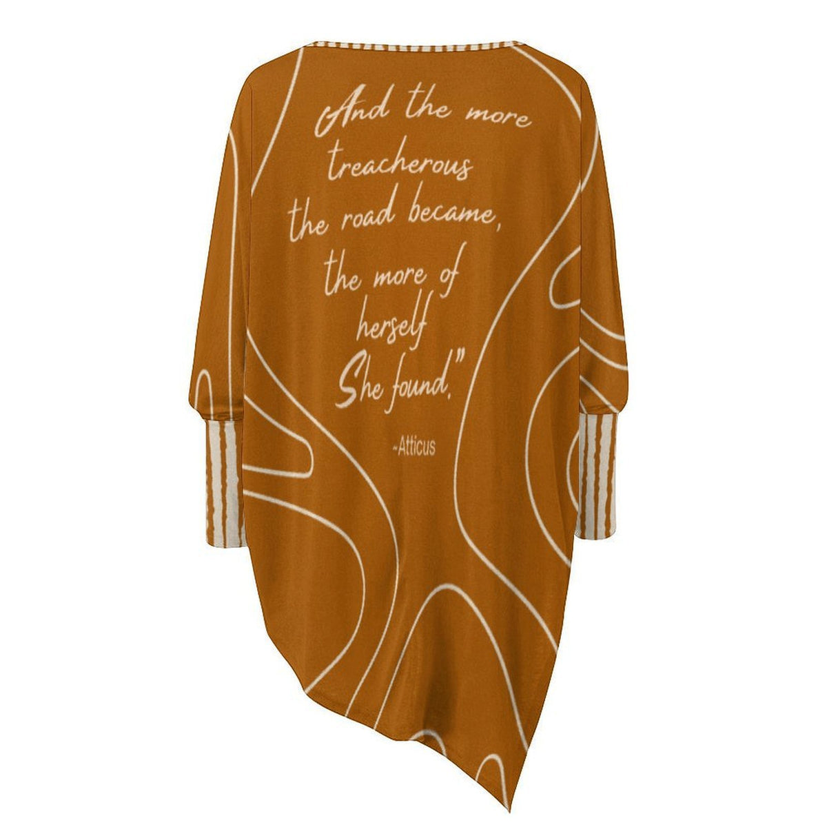 She Found Herself Asymmetric Top | Manifesto Series | Women's | Kinky Nomad