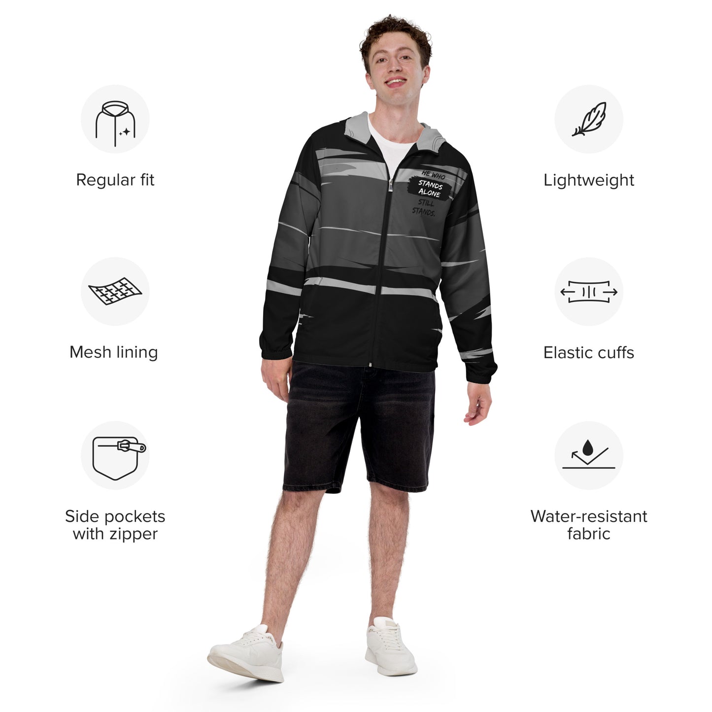 Sands Alone - Men’s windbreaker