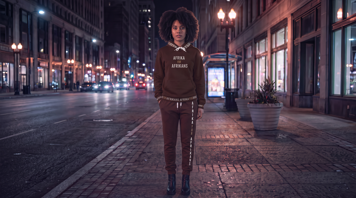 Afrika for Afrikans Bundle | Hoodie & Joggers | Kinky Nomad