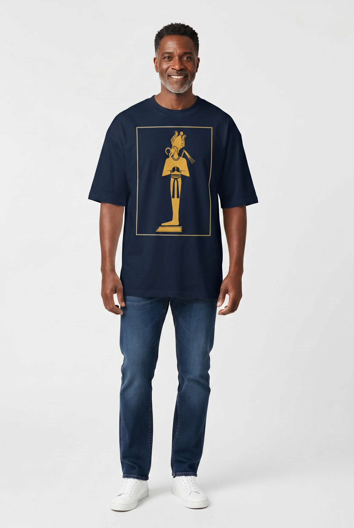 Osiris T-Shirt | Ancient Egypt Graphic Tee | Kemet Collection | Organic Cotton | Kinky Nomad