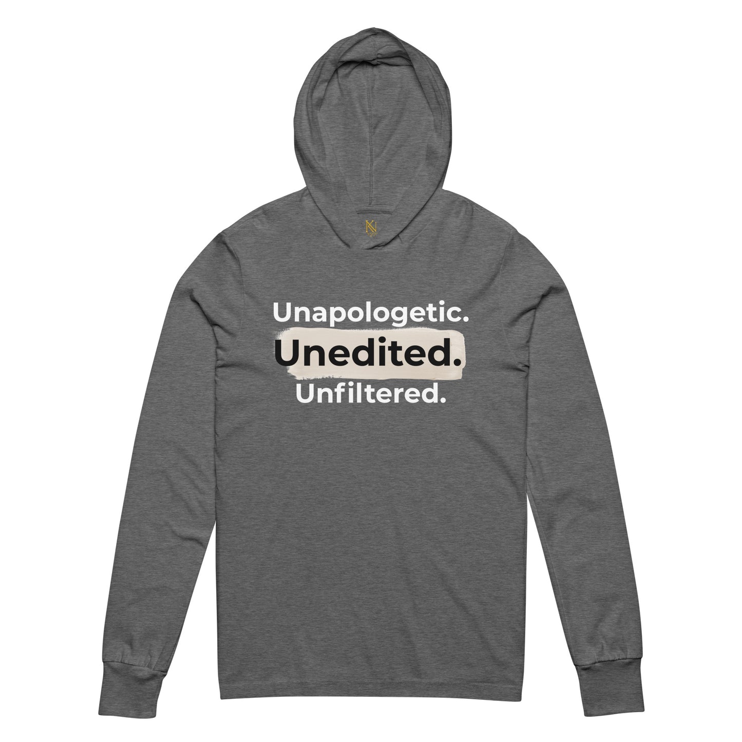 UNEDITED - Hooded long-sleeve tee