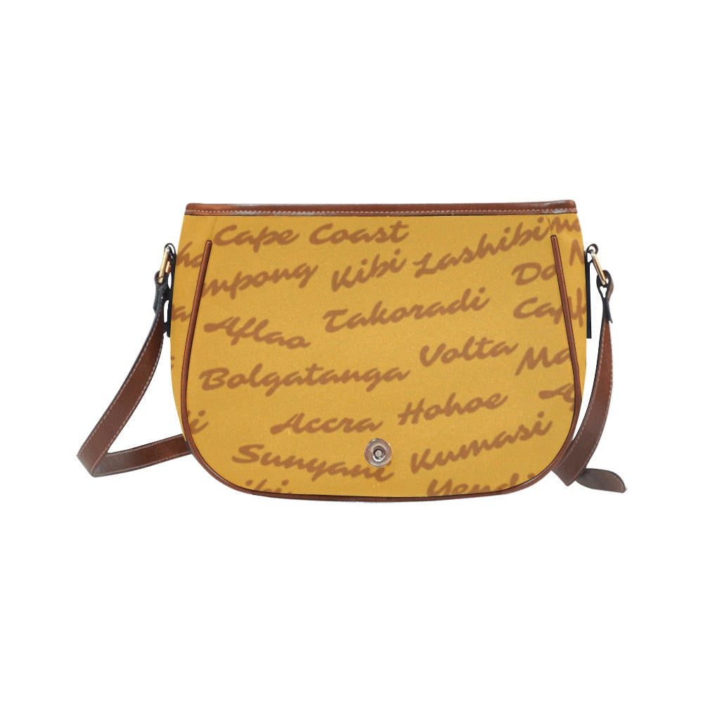 Crossbody Saddle Bag | Angles Savanna Kemet Ghana | Kinky Nomad