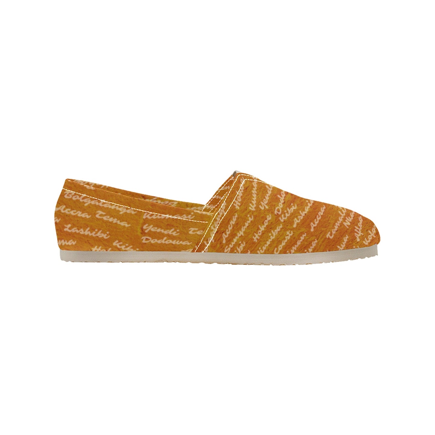 Canvas Slip-On Shoes | Ghana & Angles Series | Kinky Nomad