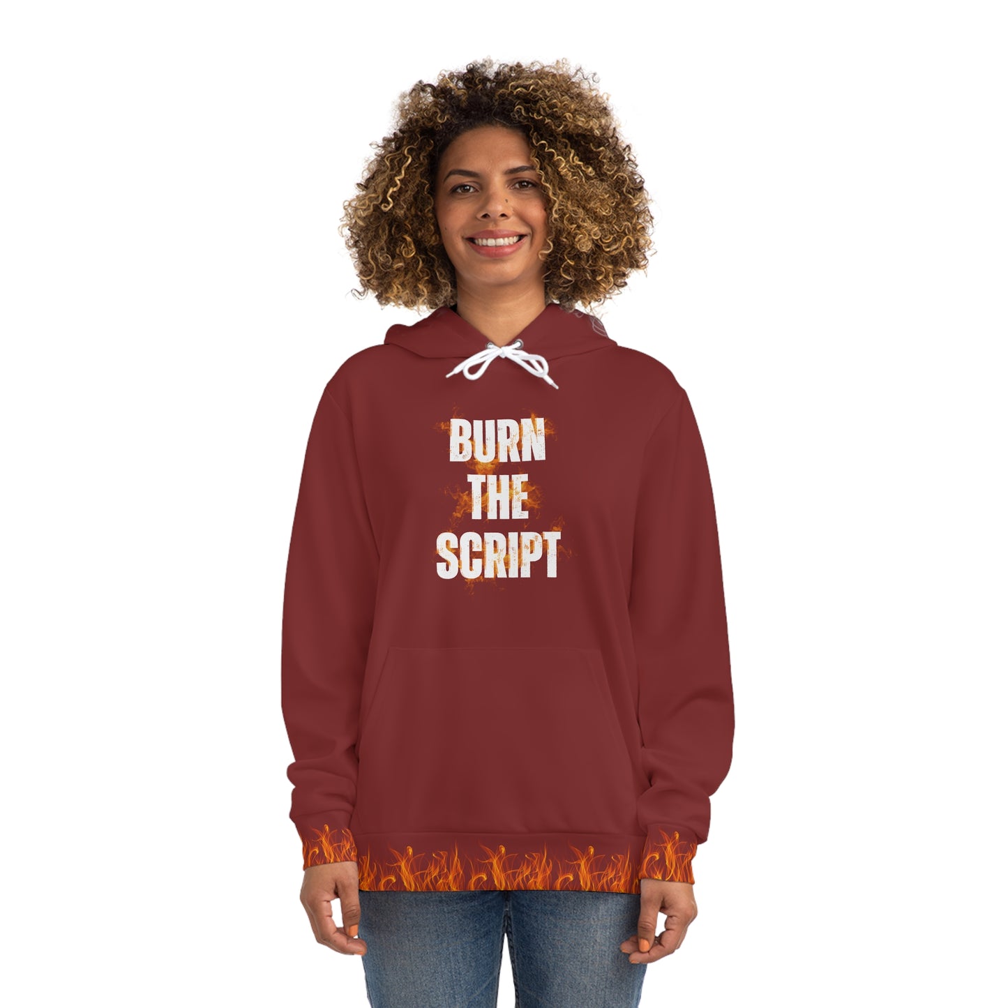 Burn the Script Hoodie – Let’s Torch the Lies Bold Empowerment Unisex Hoodie