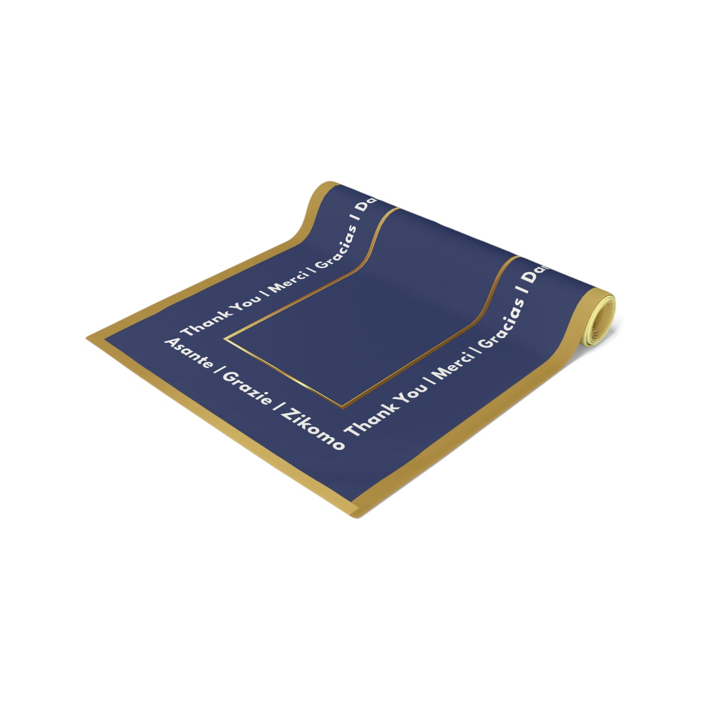 Table Runner – Abundance, Connection, Calm Home Wild Soul, Gratitude | Cotton Twill & Polyester | 2 Sizes