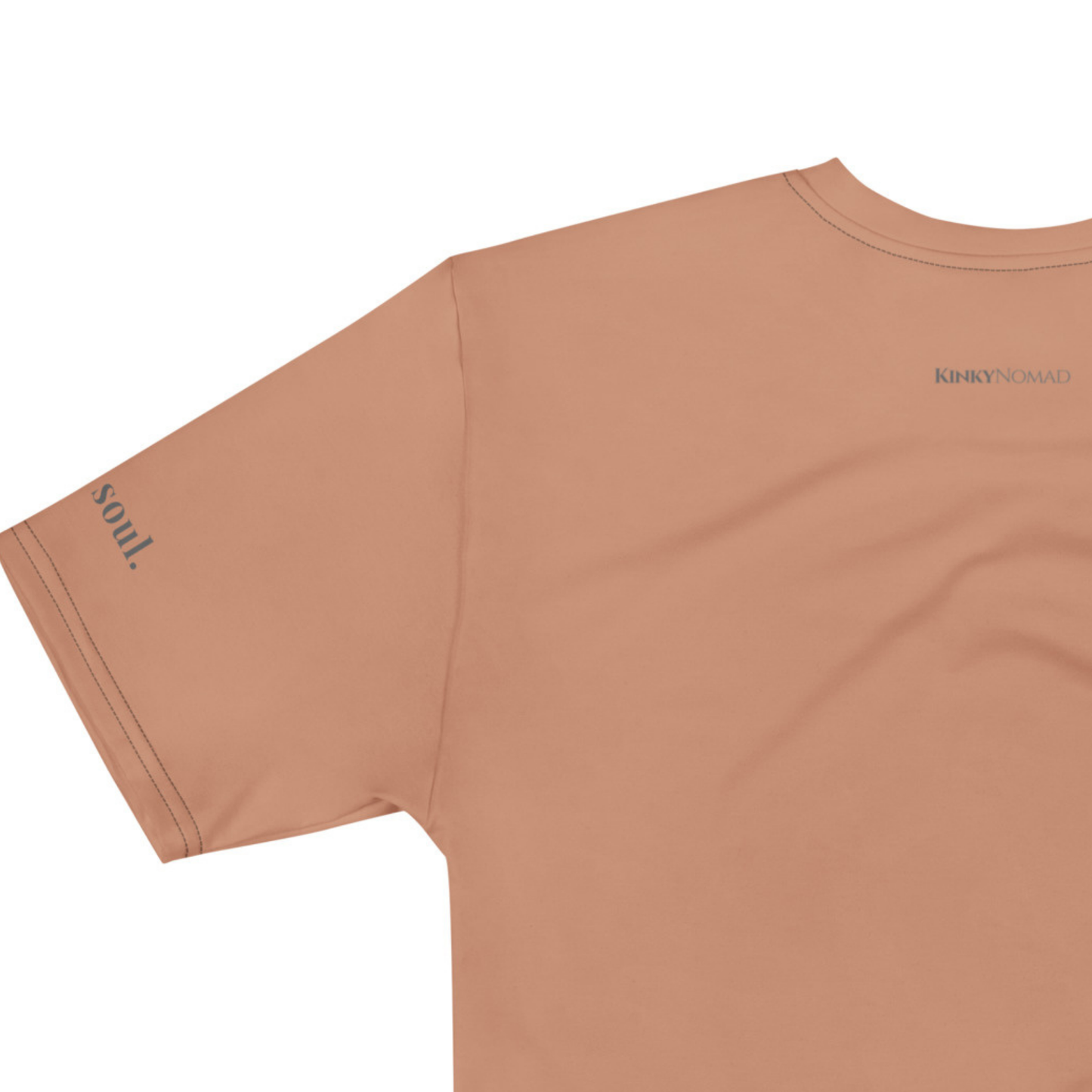 Wild Soul Calm Home Cotton T-Shirt | Earth-Tone Statement Tee