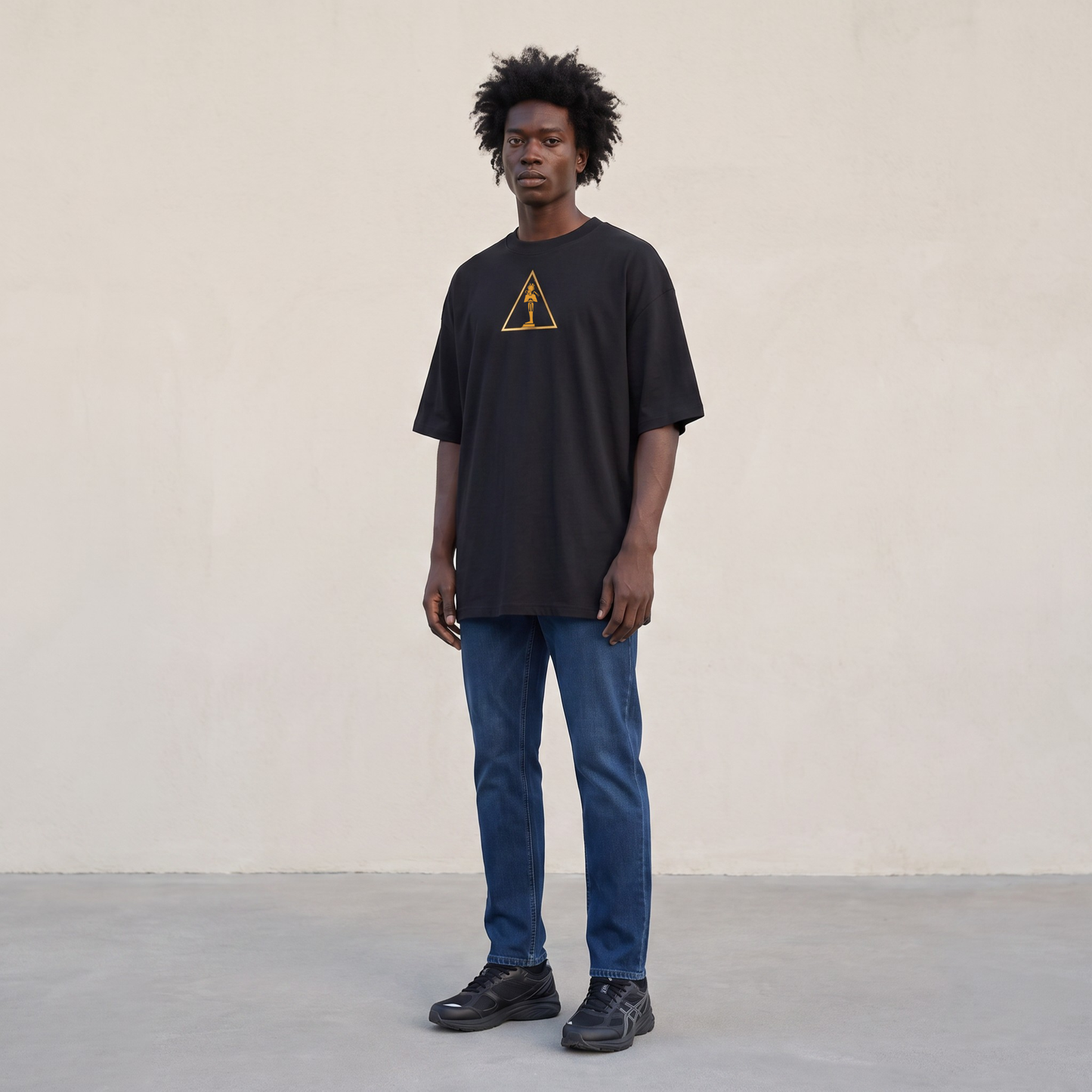 Osiris Oversized Tee | Kemet Series | Organic Cotton | Kinky Nomad