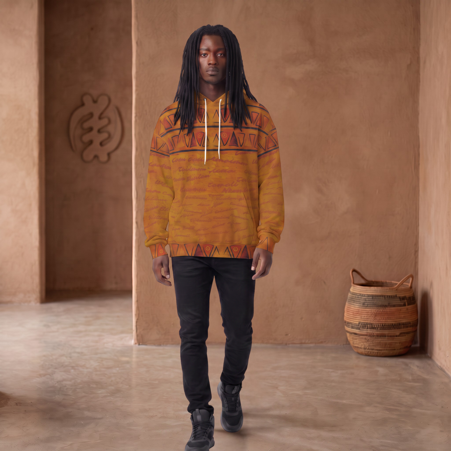 All Roads Lead to Ghana Hoodie | ALTG Series | Kinky Nomad
