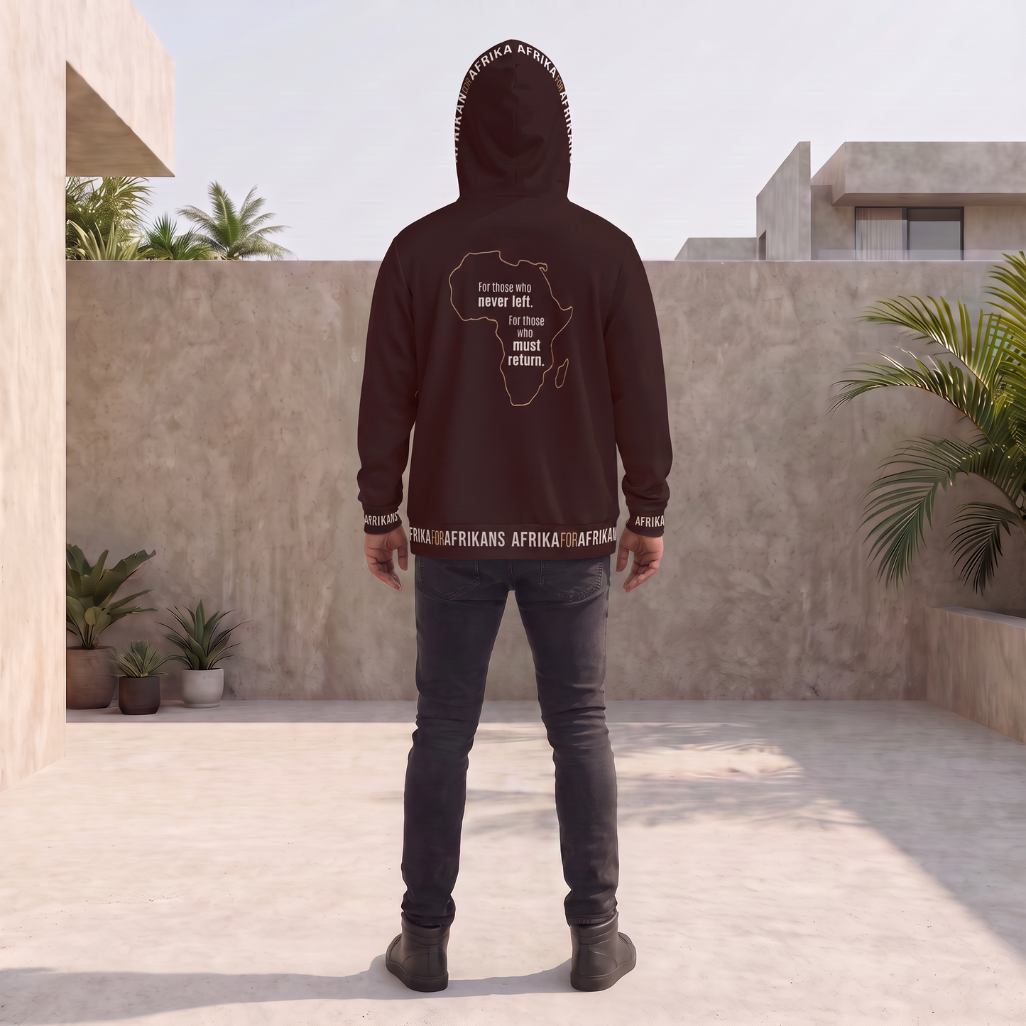 Afrika for Afrikans Hoodie | Manifesto Series | Unisex | Kinky Nomad