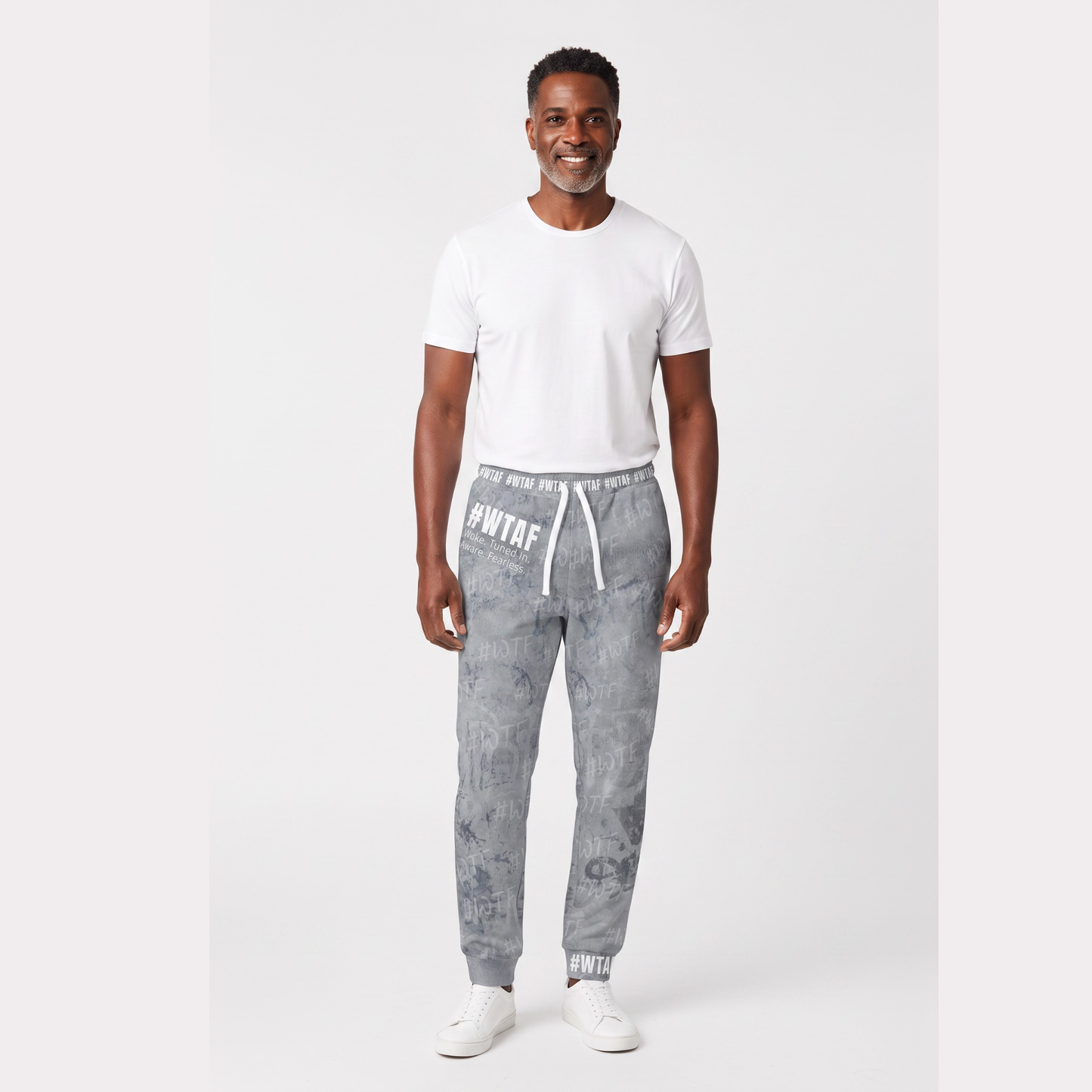 #WTAF | Woke. Tuned In. Aware. Fearless. Joggers | Manifesto Series | Unisex | Kinky Nomad