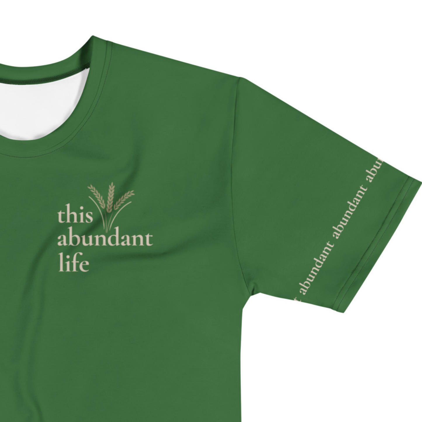 This Abundant Life Cotton Tee | Structured Midweight T-Shirt | Kinky Nomad
