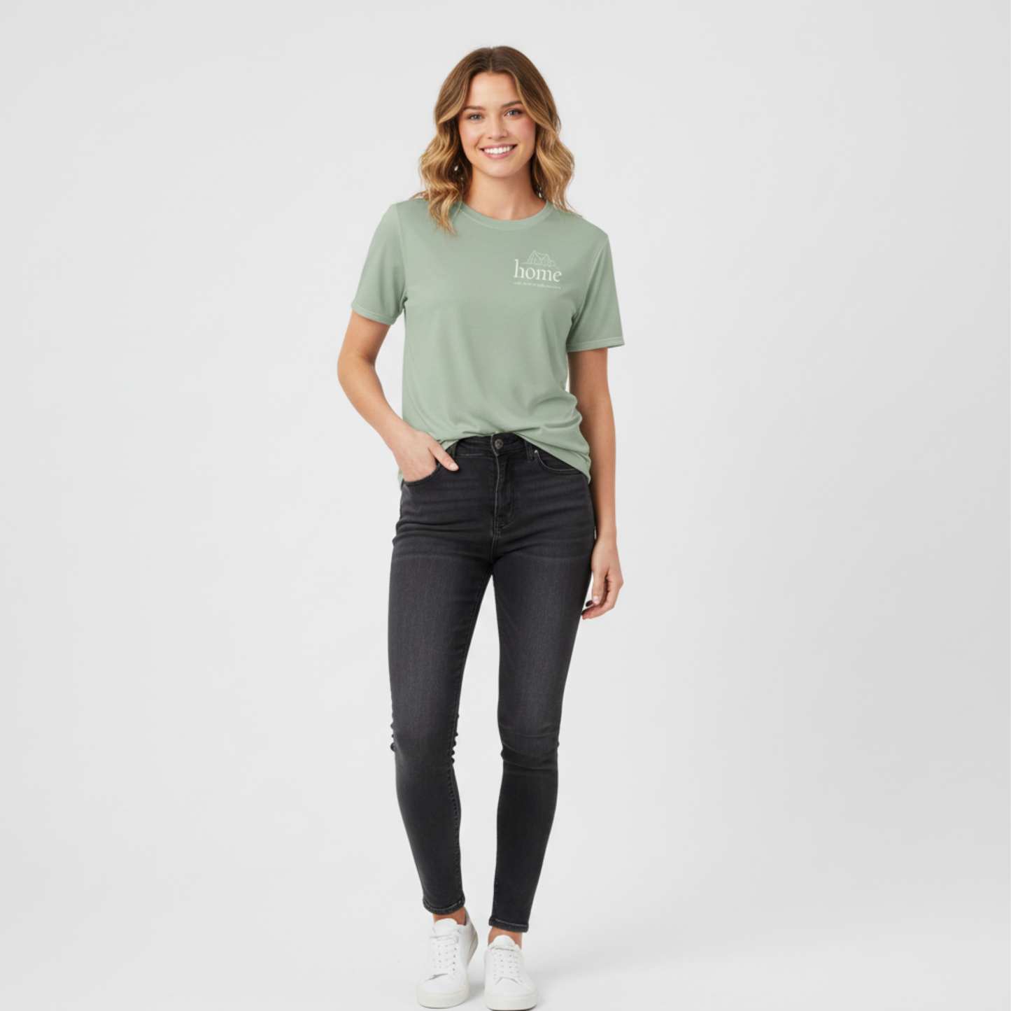 Home Is My Favorite Destination Cotton T-Shirt | Minimalist Unisex Tee