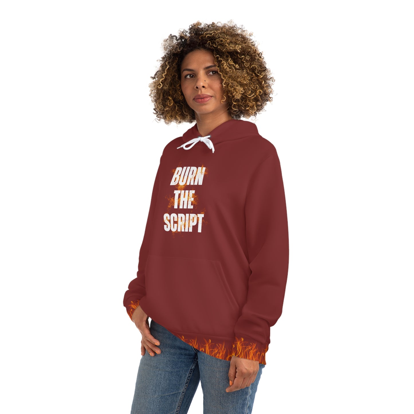 Burn the Script Hoodie – Let’s Torch the Lies Bold Empowerment Unisex Hoodie