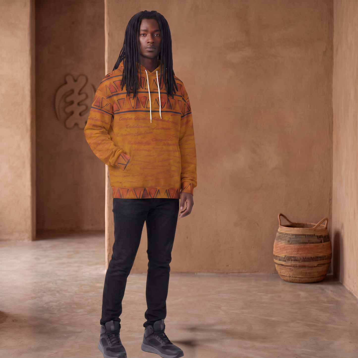 All Roads Lead to Ghana Hoodie | ALTG Series | Kinky Nomad
