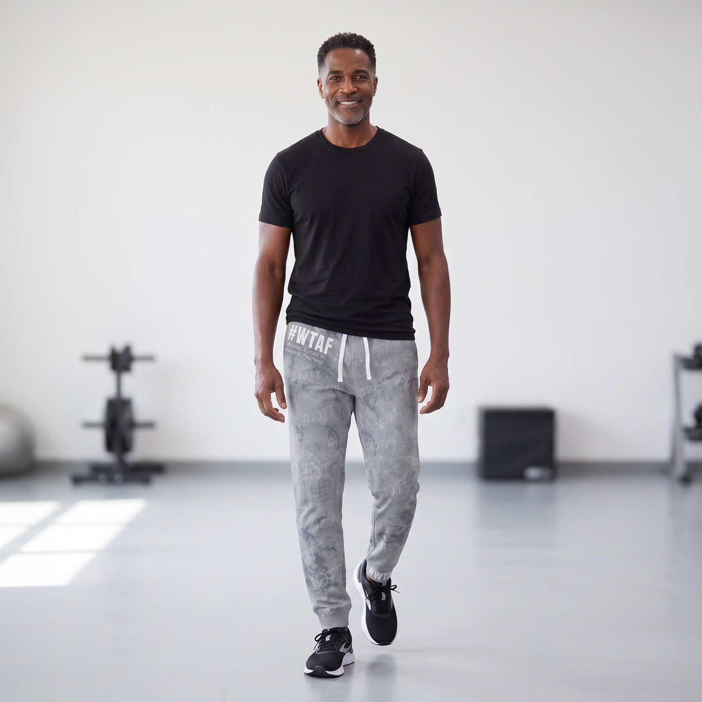 #WTAF | Woke. Tuned In. Aware. Fearless. Joggers | Manifesto Series | Unisex | Kinky Nomad