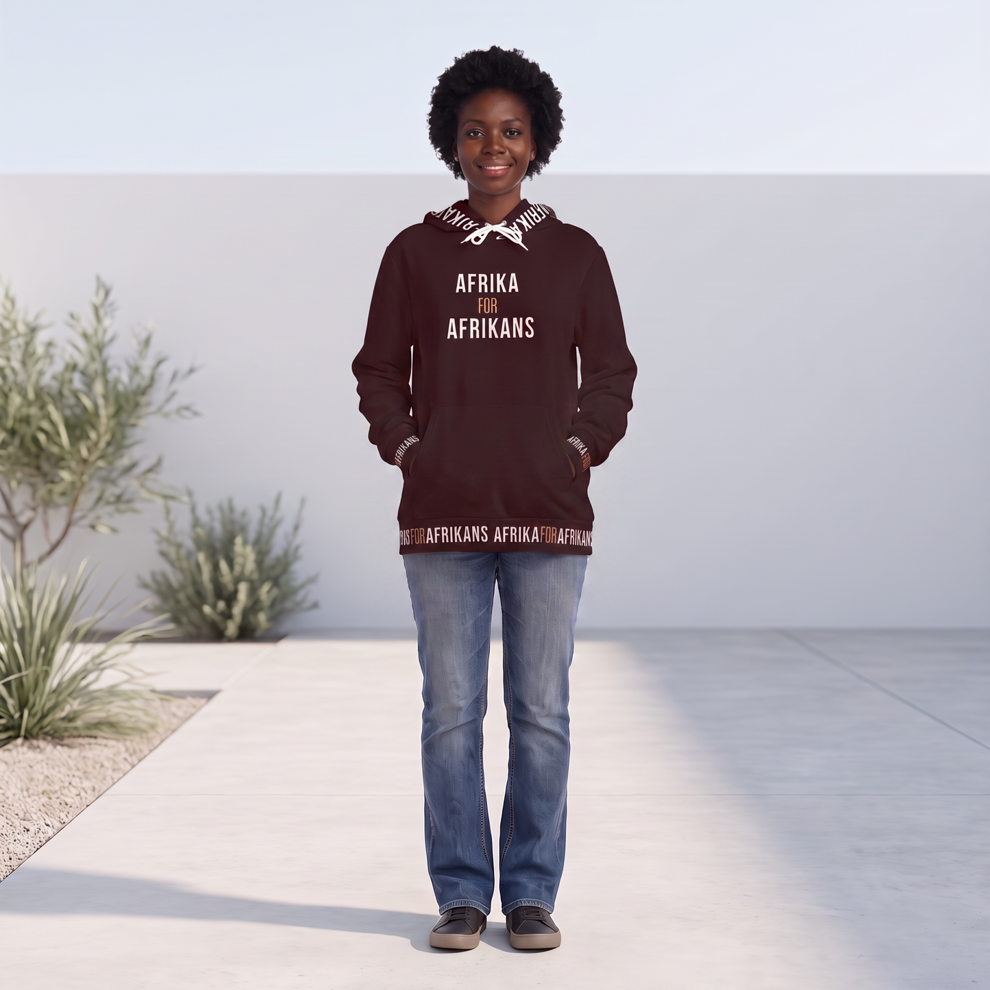 Afrika for Afrikans Hoodie | Manifesto Series | Unisex | Kinky Nomad