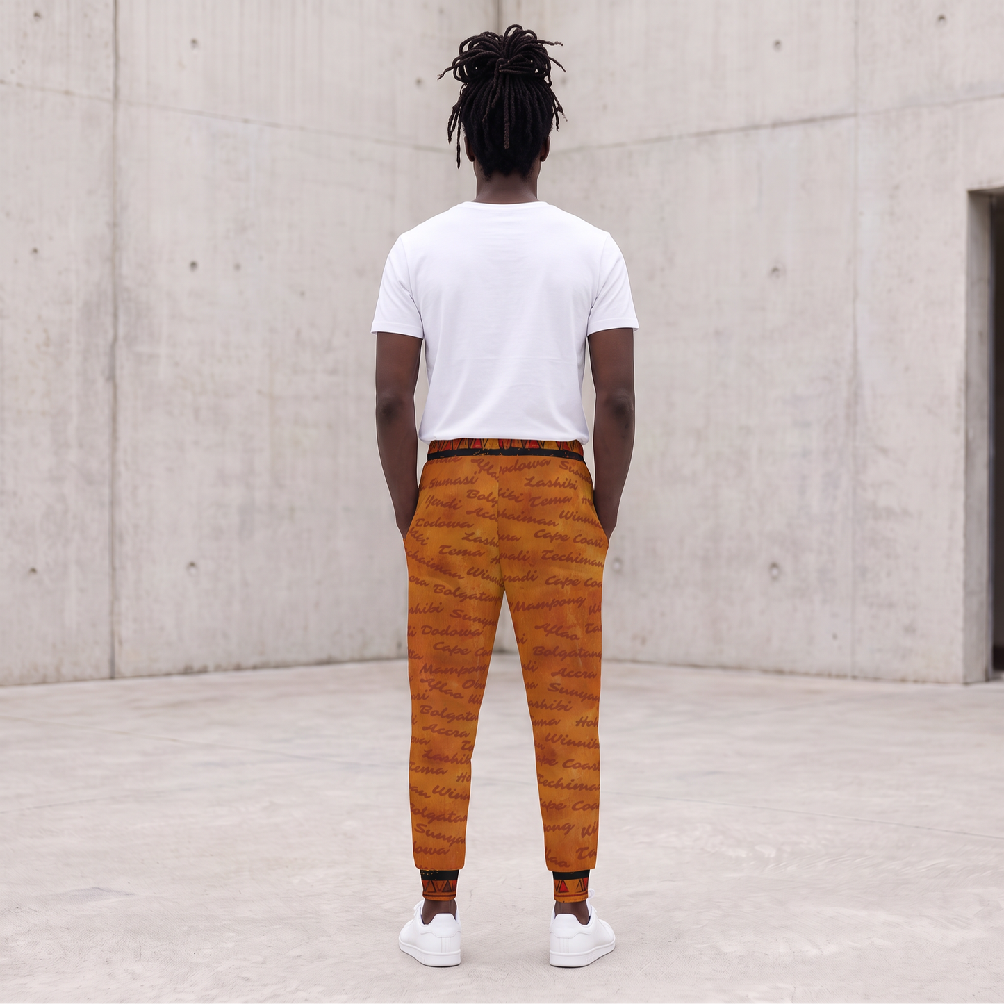 All Roads Lead to Ghana Joggers | ALTG Series | Unisex | Kinky Nomad