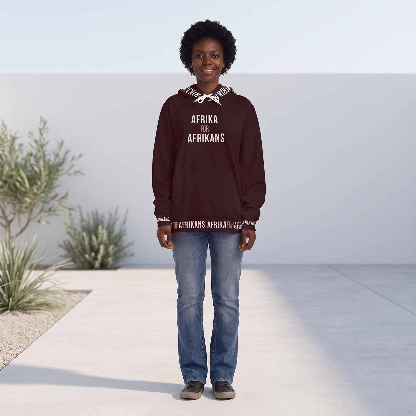 Afrika for Afrikans Hoodie | Manifesto Series | Unisex | Kinky Nomad