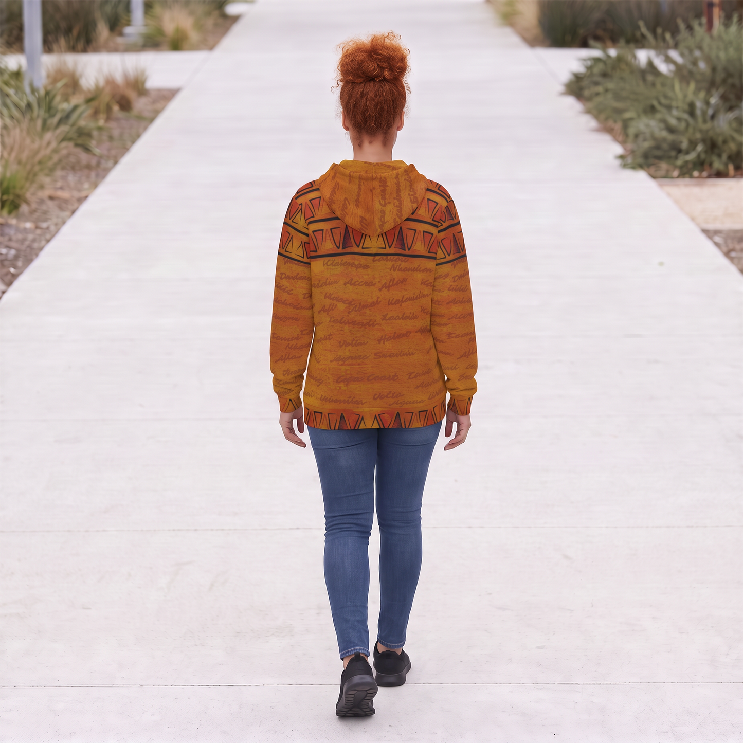 All Roads Lead to Ghana Hoodie | ALTG Series | Unisex | Kinky Nomad
