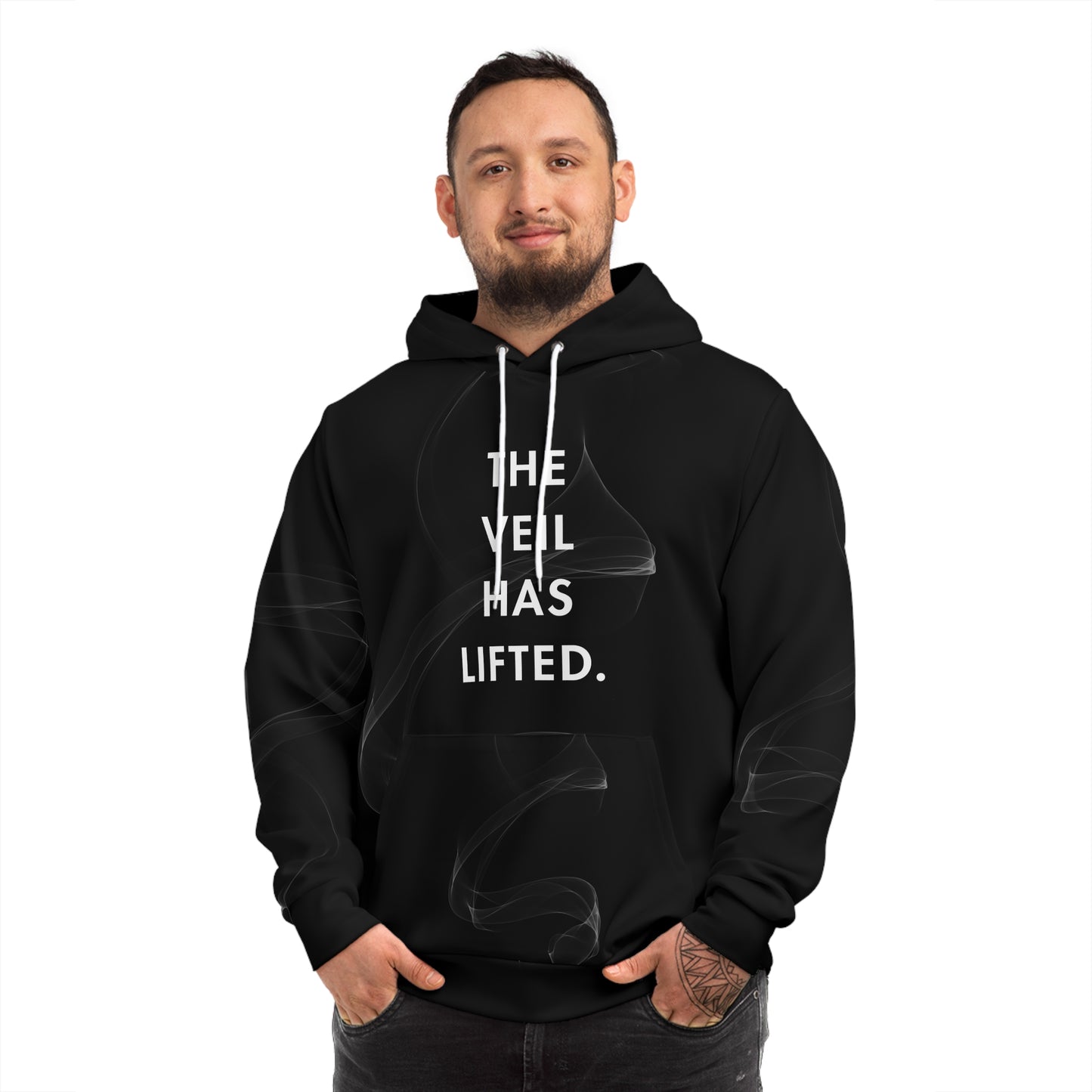 The Veil Has Lifted Unisex Hoodie | Afro Conscious Streetwear | Kinky Nomad