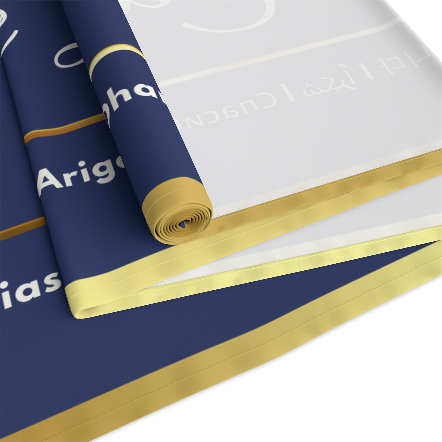 Table Runner – Abundance, Connection, Calm Home Wild Soul, Gratitude | Cotton Twill & Polyester | 2 Sizes