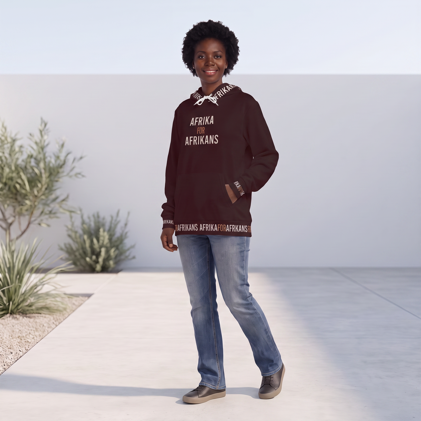 Afrika for Afrikans Hoodie | Manifesto Series | Unisex | Kinky Nomad