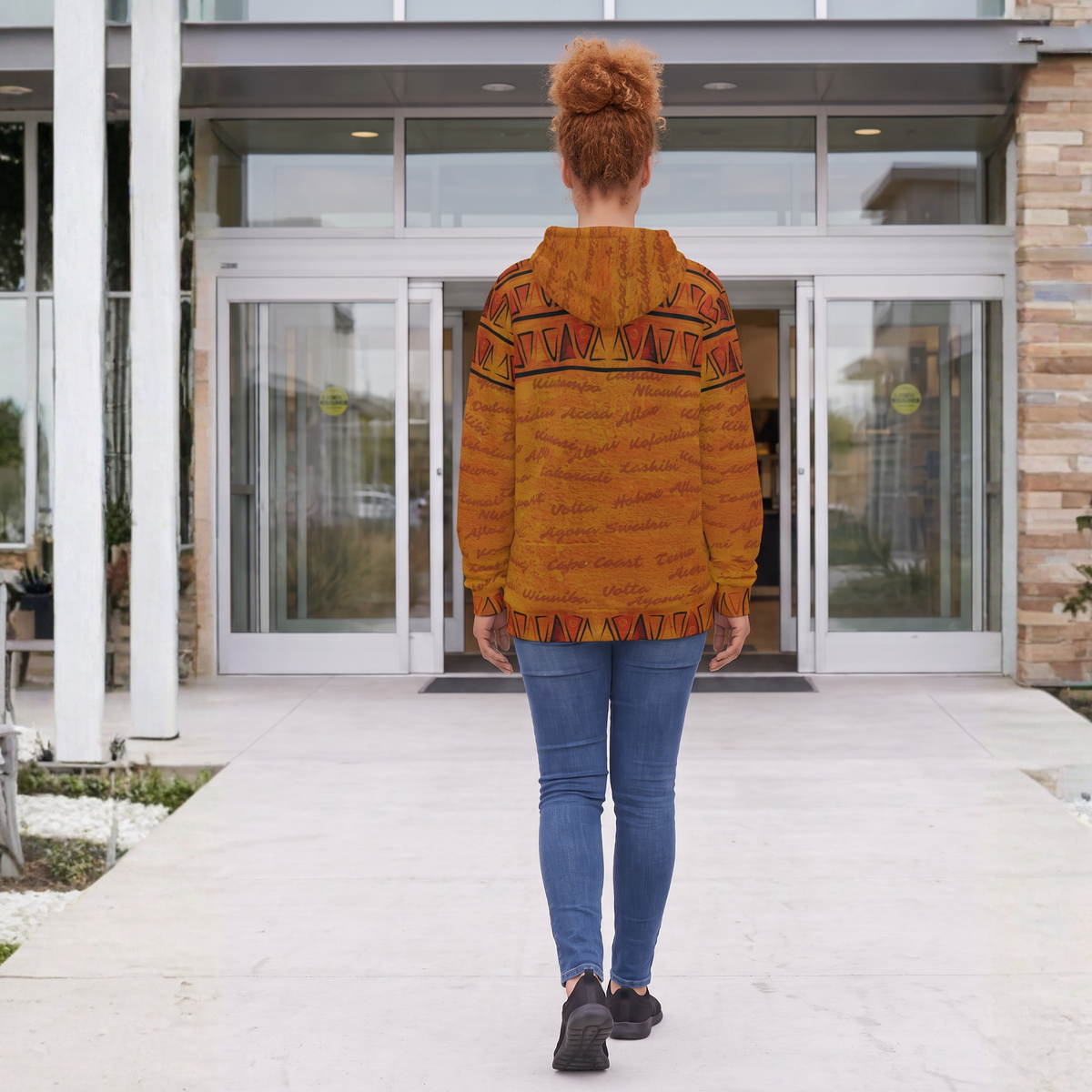 All Roads Lead to Ghana Hoodie | ALTG Series | Unisex | Kinky Nomad