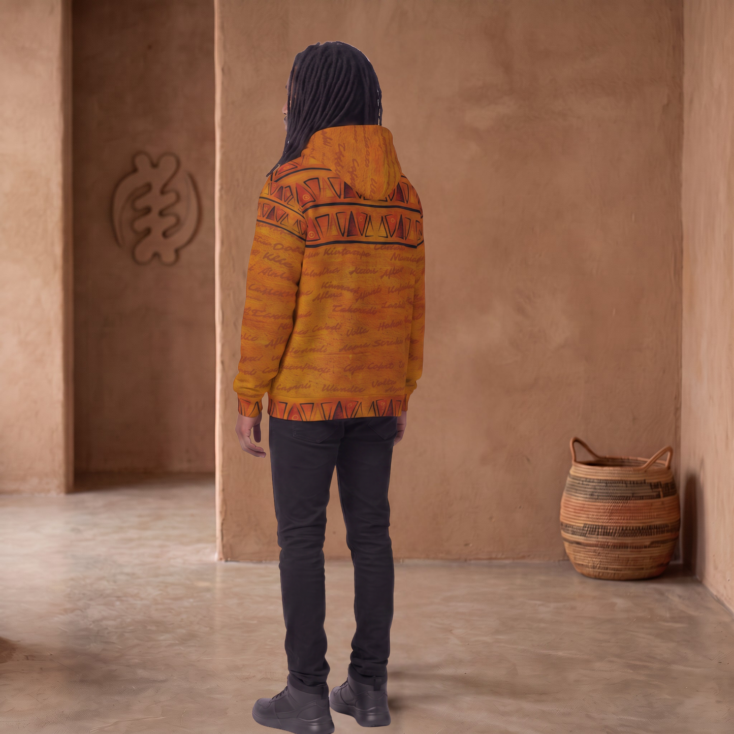 All Roads Lead to Ghana Hoodie | ALTG Series | Kinky Nomad