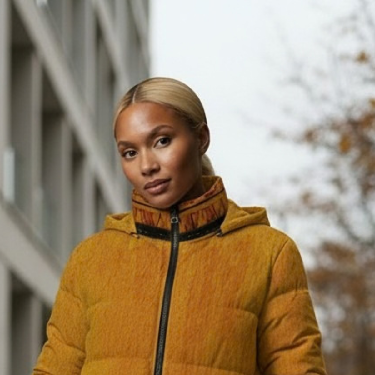 Ghana Ground Puffer Coat | Women's | Kinky Nomad