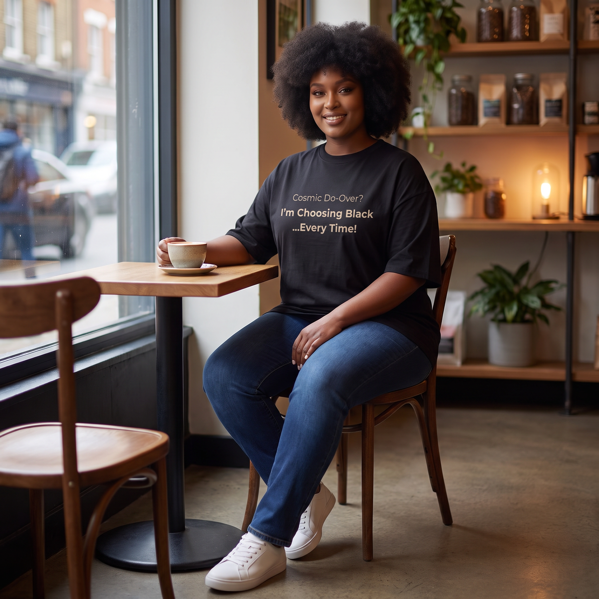 I'm Choosing Black Tee | Manifesto Series | Unisex | Kinky Nomad