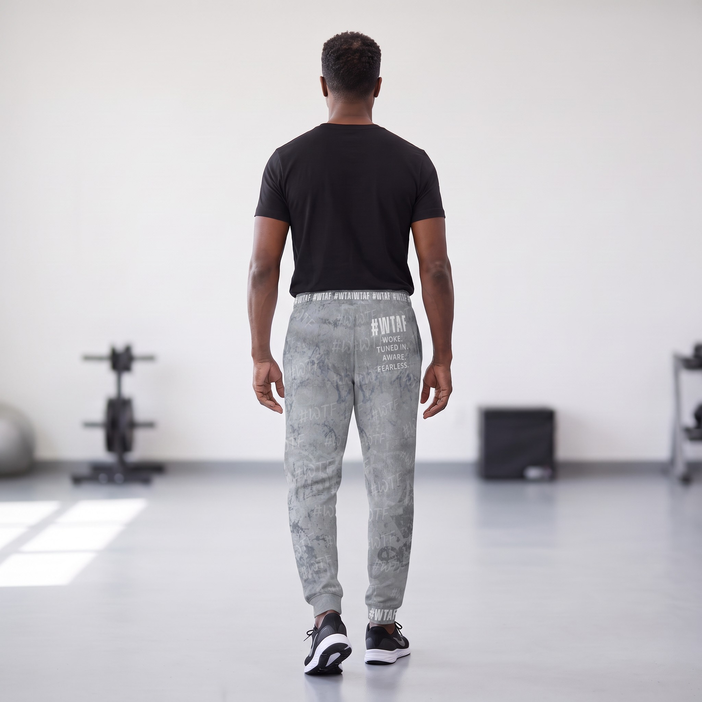 #WTAF | Woke. Tuned In. Aware. Fearless. Joggers | Manifesto Series | Unisex | Kinky Nomad