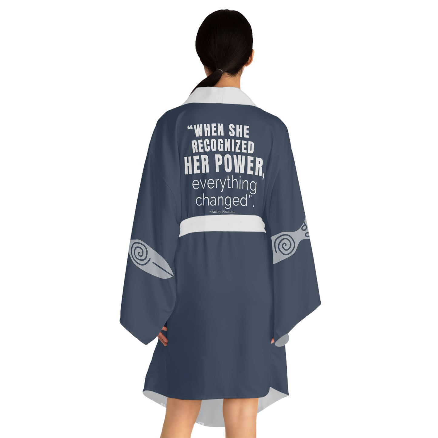 HER POWER Kimono – Empowering Women’s Long Sleeve Robe