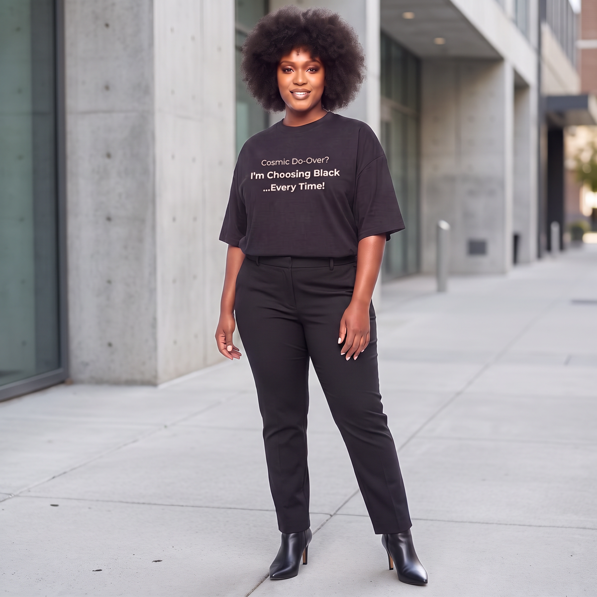 I'm Choosing Black Tee | Manifesto Series | Unisex | Kinky Nomad