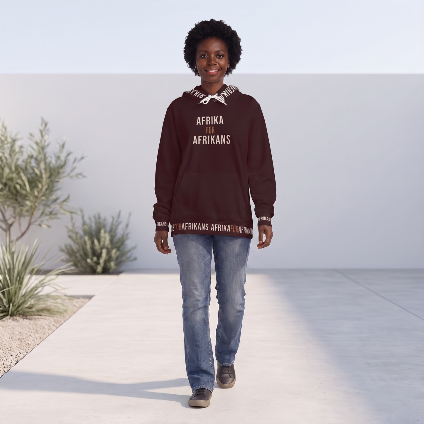 Afrika for Afrikans Hoodie | Manifesto Series | Unisex | Kinky Nomad