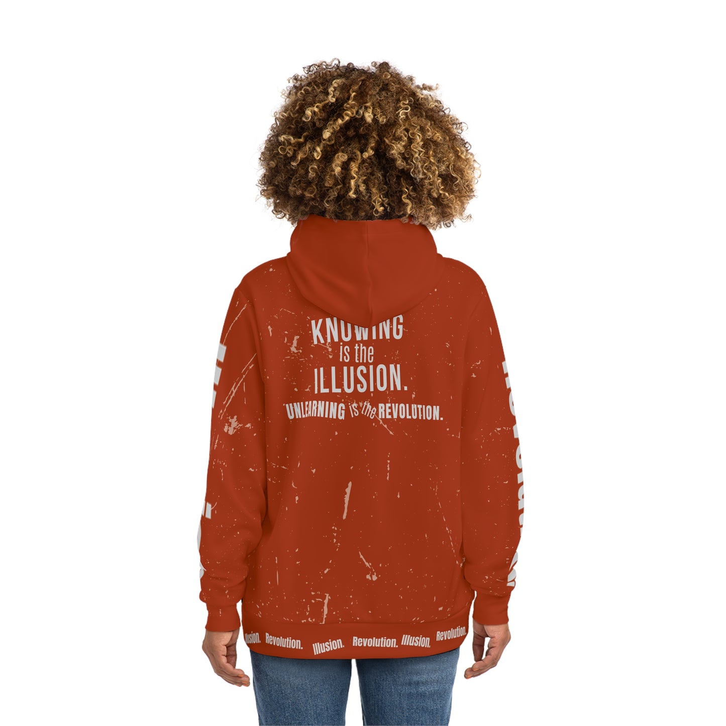 We Know Nothing Hoodie – Revolution x Illusion Series