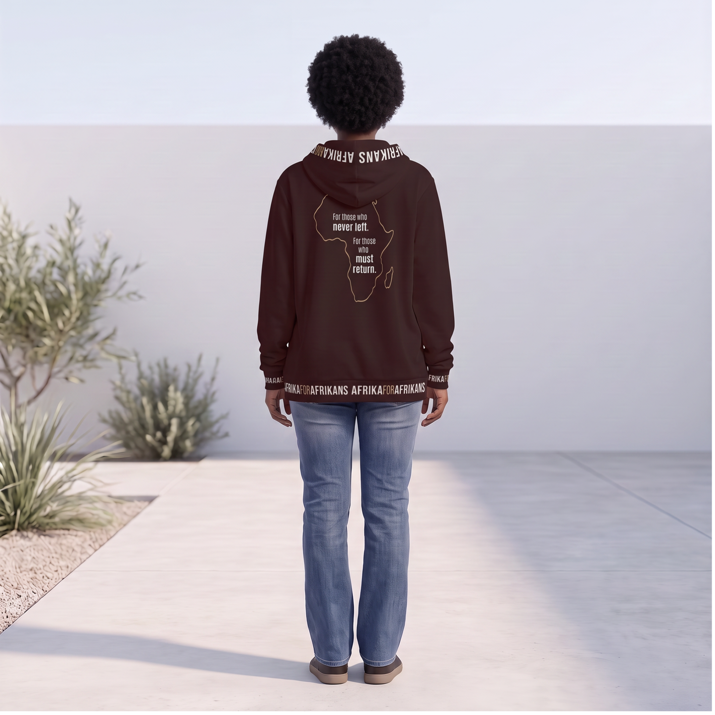 Afrika for Afrikans Hoodie | Manifesto Series | Unisex | Kinky Nomad