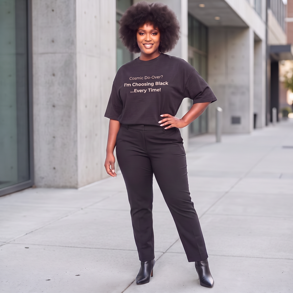 I'm Choosing Black Tee | Manifesto Series | Unisex | Kinky Nomad