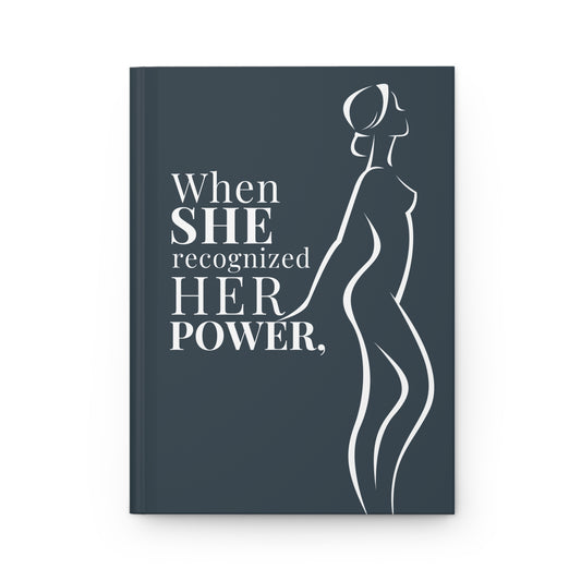 HER POWER - Hardcover Journal Matte