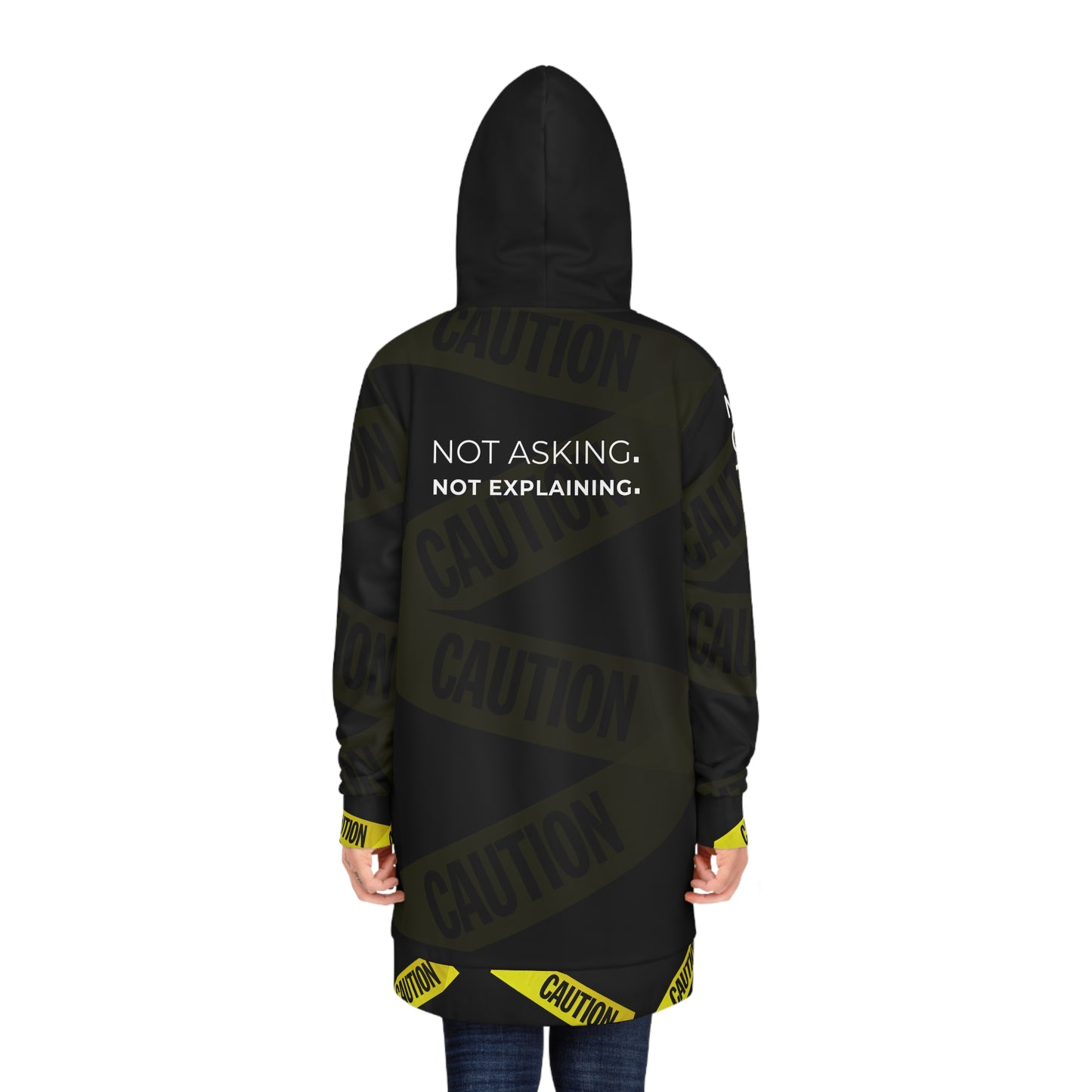 My Body My Rules Hoodie Dress – Feminist Empowerment Statement Streetwear