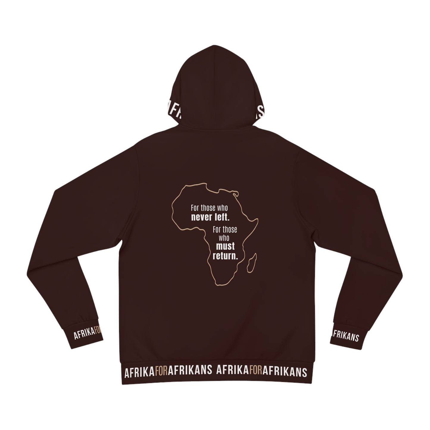 Afrika for Afrikans Hoodie | Manifesto Series | Unisex | Kinky Nomad