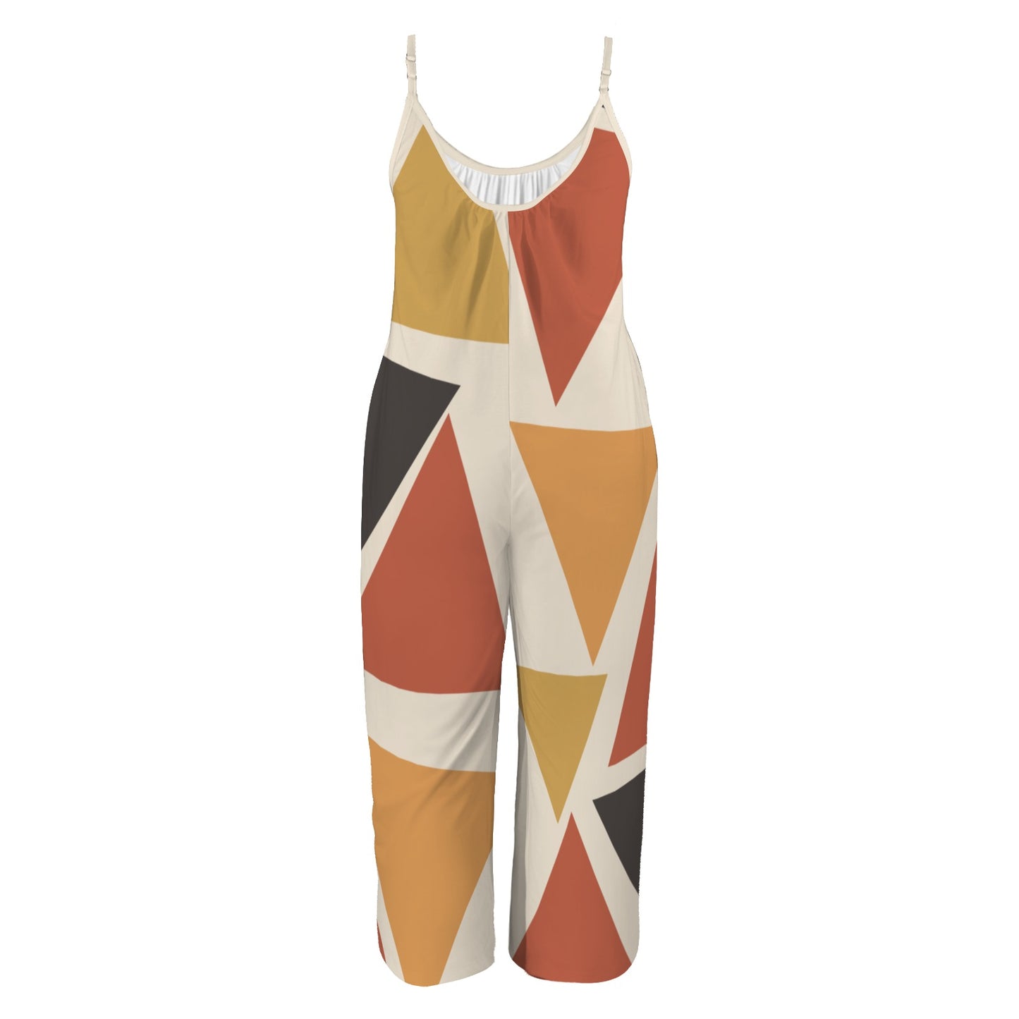 Geometric Wide Leg Jumpsuit | Angles | Kinky Nomad
