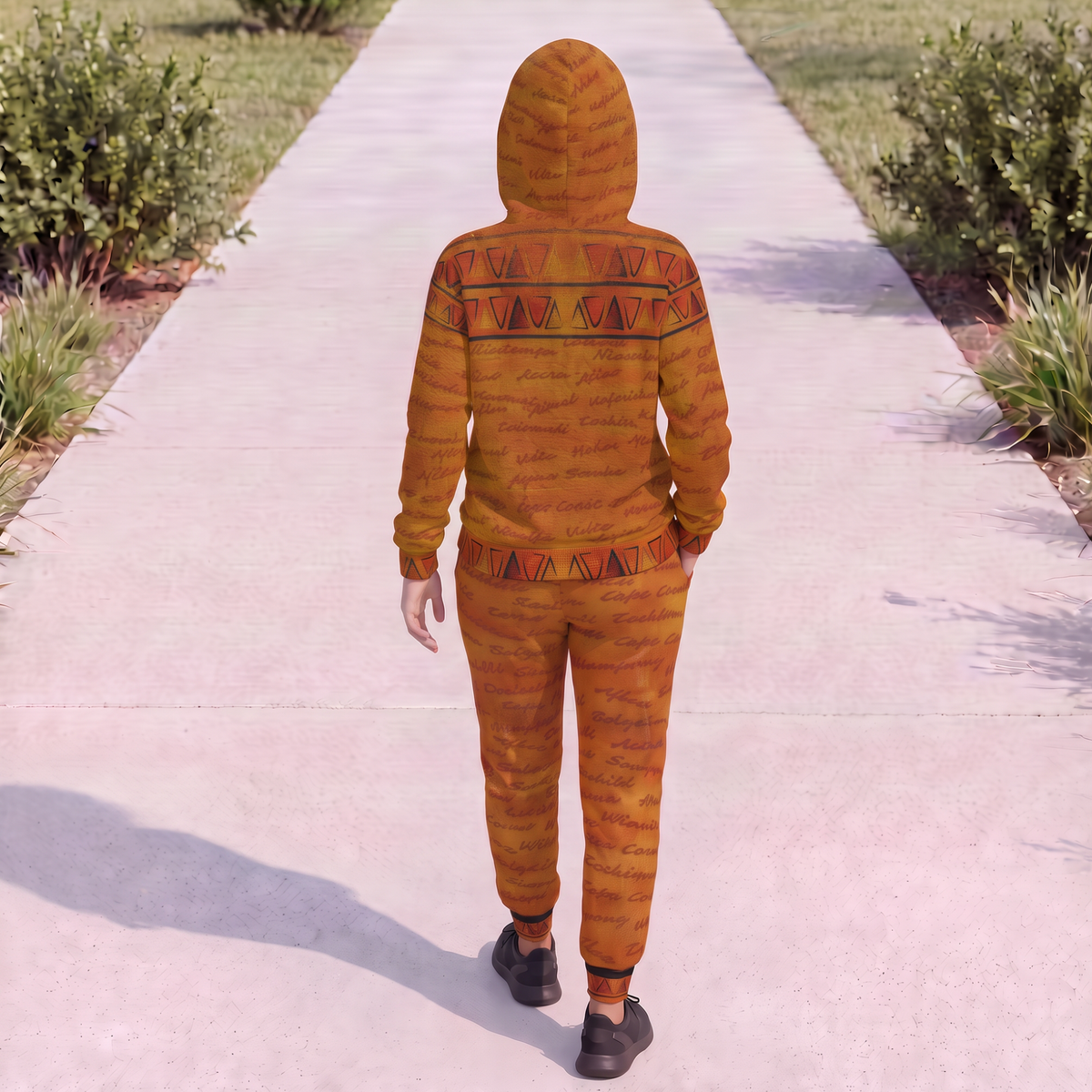 All Roads Lead to Ghana Bundle | Hoodie & Joggers | Kinky Nomad