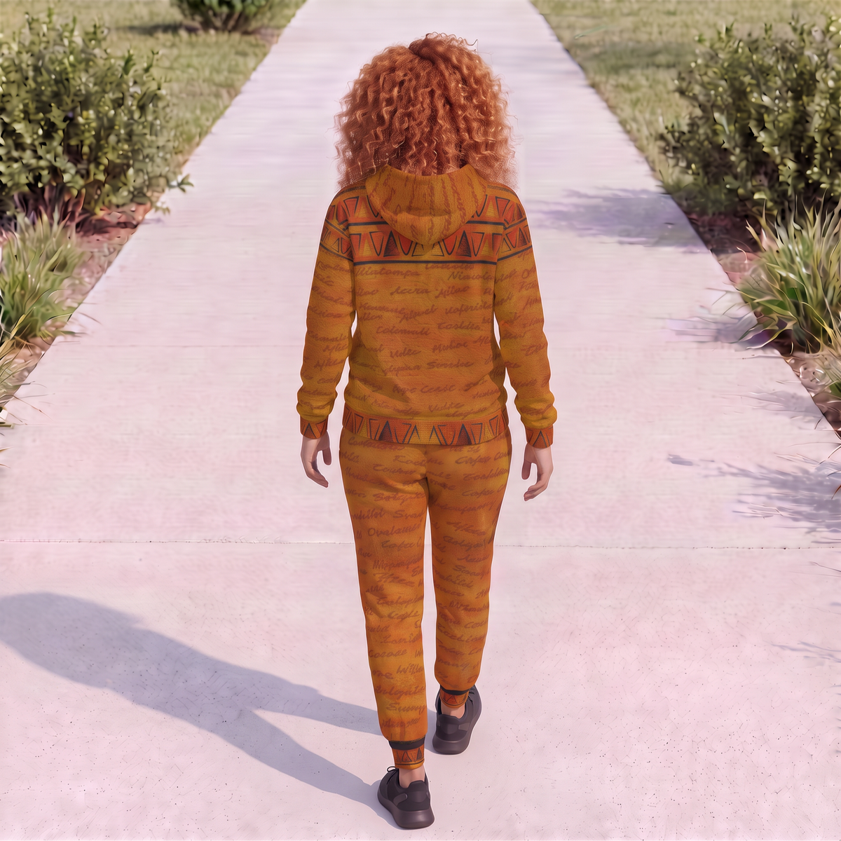 All Roads Lead to Ghana Bundle | Hoodie & Joggers | Kinky Nomad
