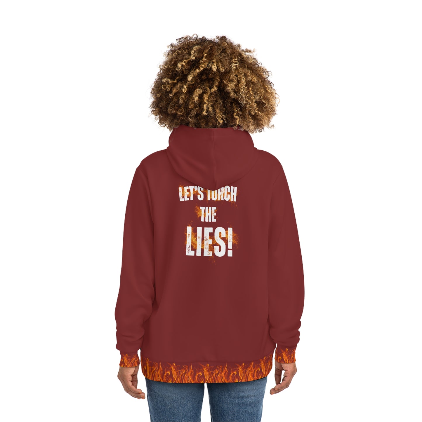 Burn the Script Hoodie – Let’s Torch the Lies Bold Empowerment Unisex Hoodie