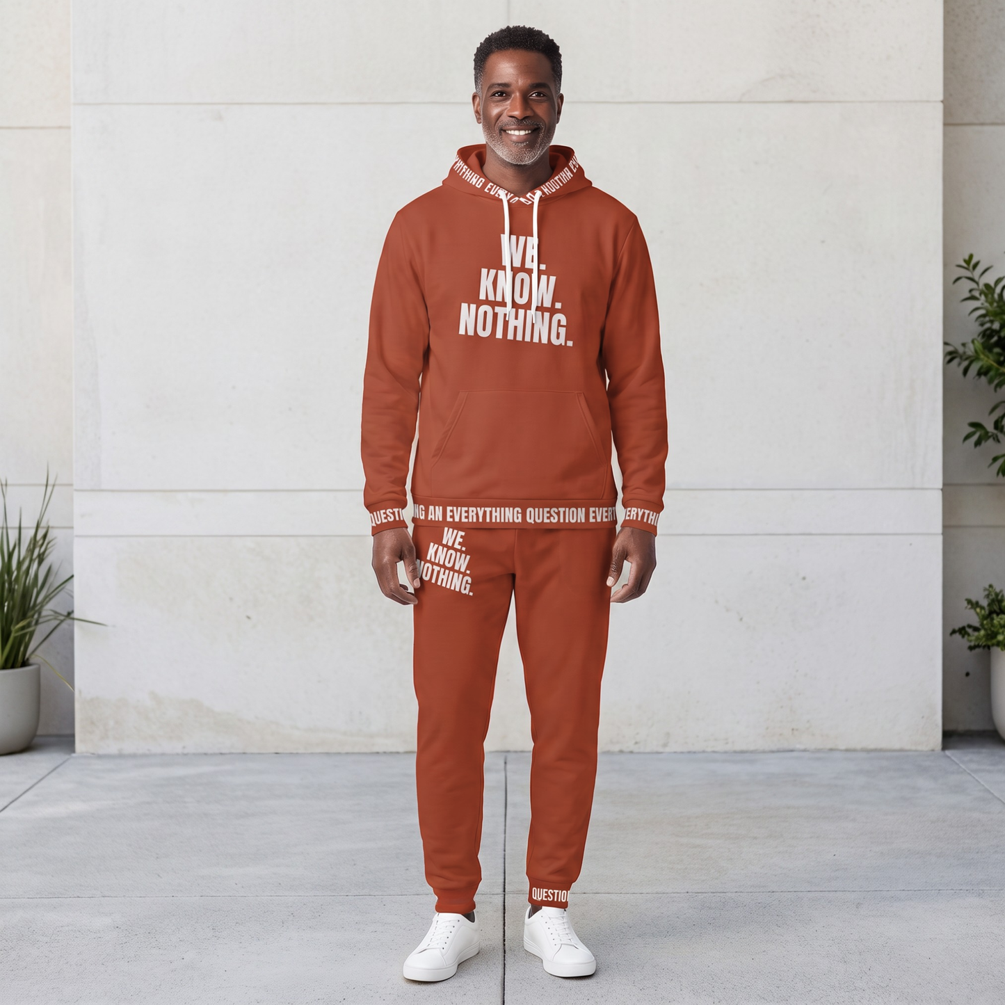 We Know Nothing Bundle | Hoodie & Joggers | Kinky Nomad
