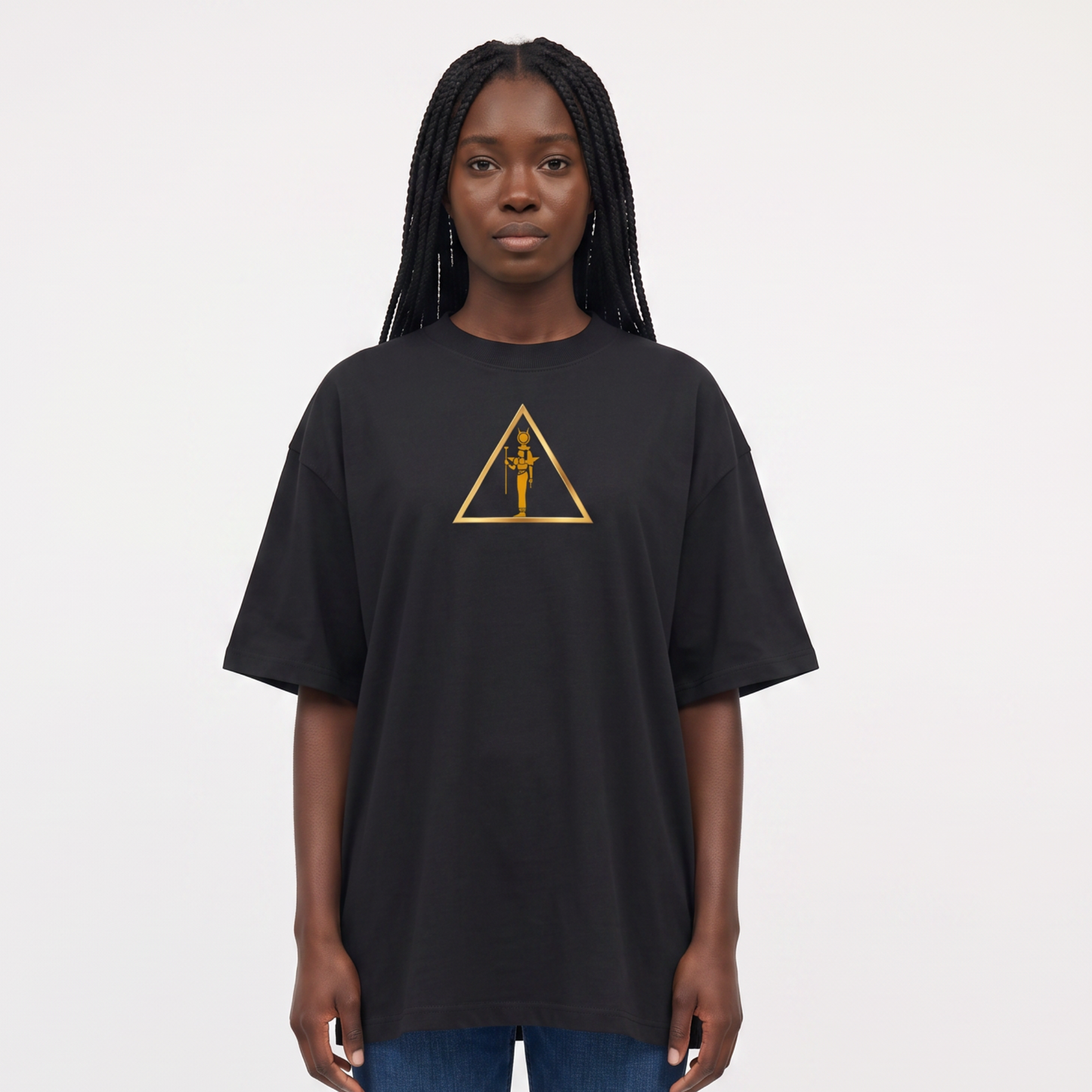 Isis Oversized Tee | Kemet Series | Organic Cotton | Kinky Nomad